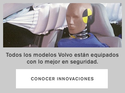 Invitación a conocer ultimas innovaciones en modelos Volvo equipados con nuevos aditamentos para seguridad